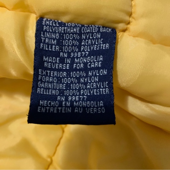 PHAT Farm Varsity Jacket. Warriors colors. Gold and Blue. size small - Picture 14 of 15